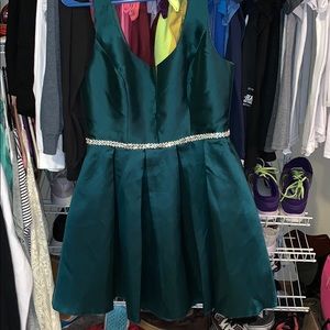 Green Short Homecoming Dress